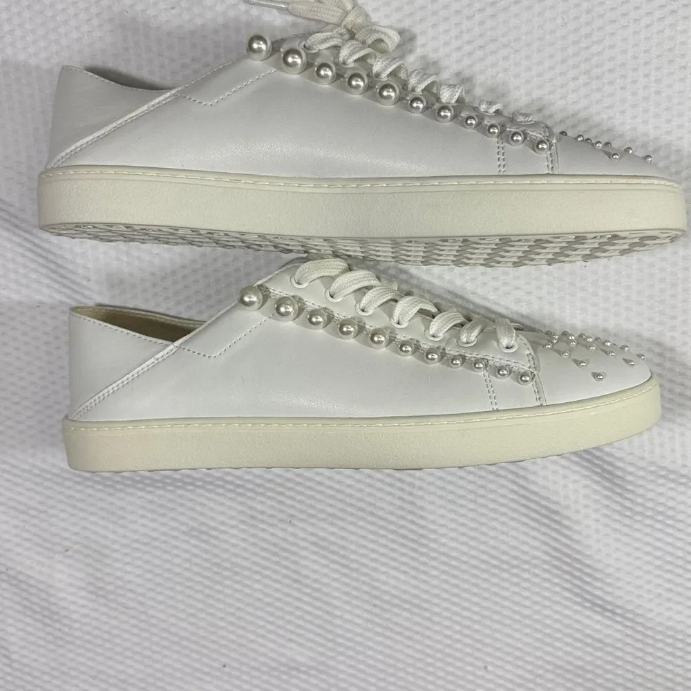 Stuart Weitzman Goldie Convertible Womens Leather Low-top sneakers Size 10